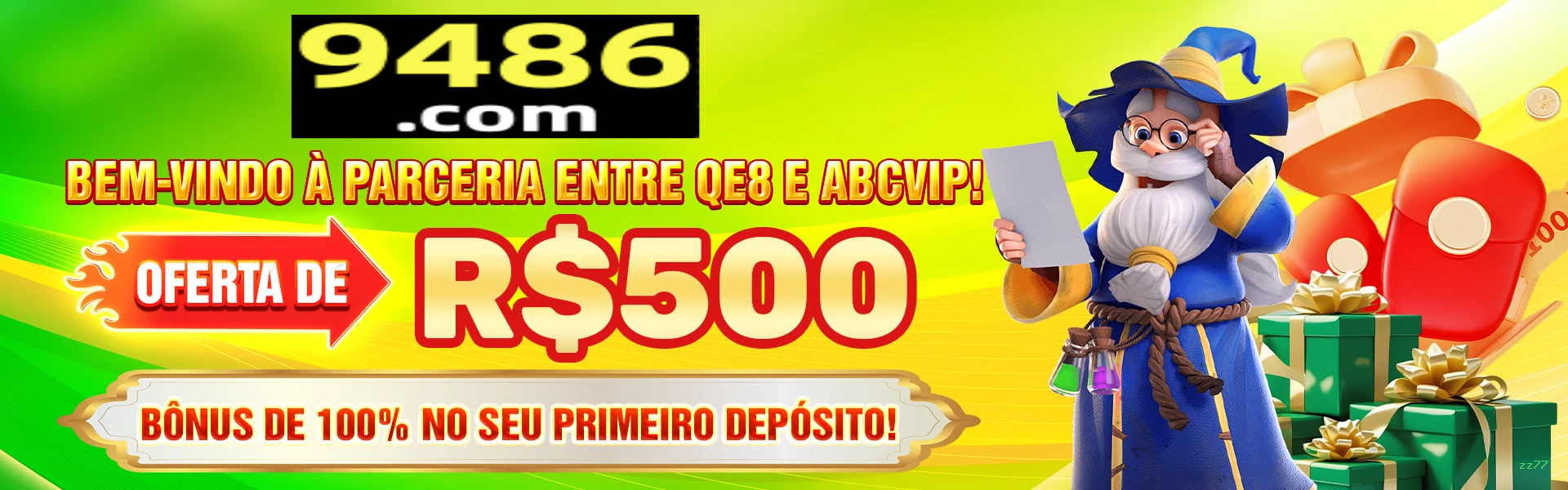 Imagem promocional dos jogos de lottery da zz77