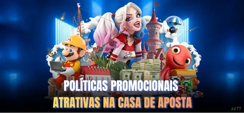 Imagem promocional dos ganhos da zz77